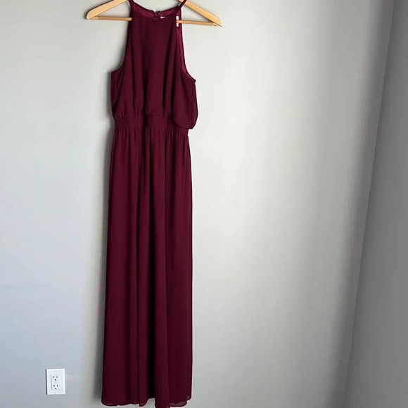 BHLDN Cayenne Burgundy Dress - Picture 2 of 11